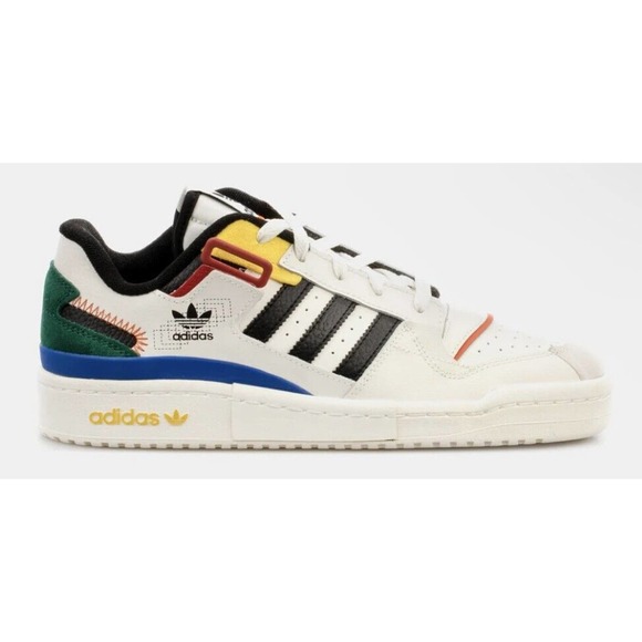 adidas gazelle silver green womens Shop Orange Womens Forum Exhibit 2 Low Lace Up Sneakers  Shoebacca